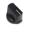 Pair of black Superior Quality Guitar Knobs - pedal or amplifier 1510