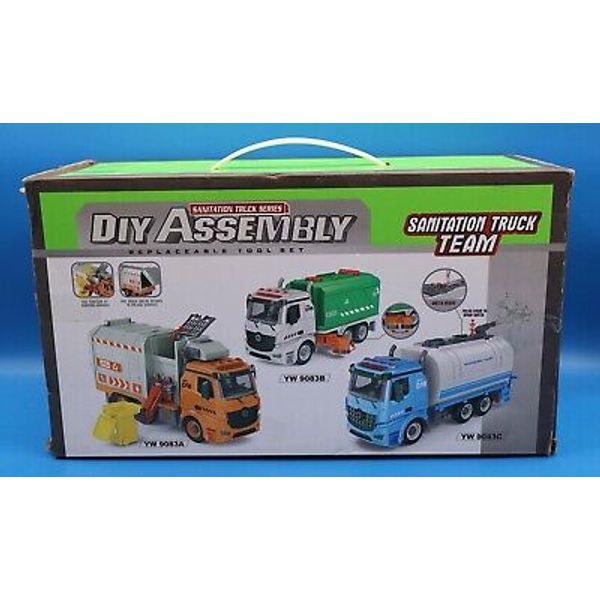 Sanitation Truck Series DIY Assembly Replacement Tool Set Truck Team