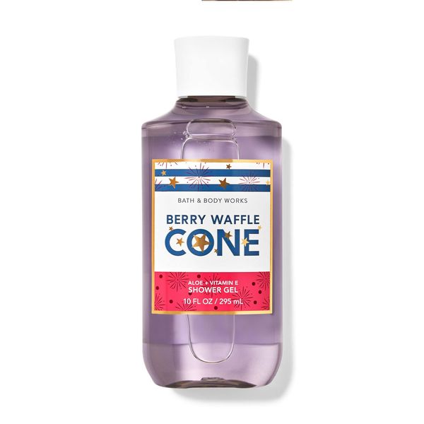 BERRY WAFFLE CONE 10oz Shower Gel-bath and body works