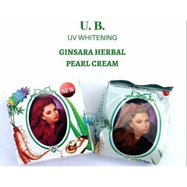 1 pack U B UV Ginsara Pearl Cream  Fast Shipping !