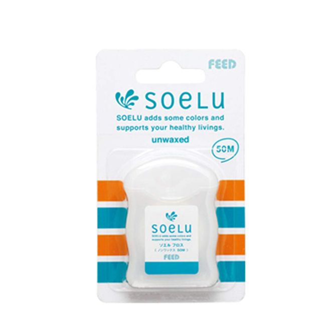 FEED Co., Ltd. Dental Exclusive Soelu Soel Floss 50m Non-Wax