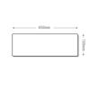 V Safety Fire Exit Arrow Right, Green, 450 x 150 mm