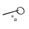 Stainless Steel T304 3/8" Shoulder Ring Eye Bolt, 2" Ring Diameter Bolt Shoulder