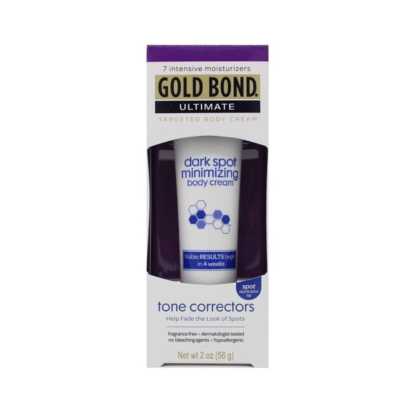 Gold Bond Ultimate Dark Spot Minimizing Body Cream 2 Ounce (59ml) - Pack of 2