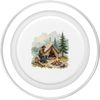 Man Camping Outdoors With Tent PopSockets PopGrip for MagSafe