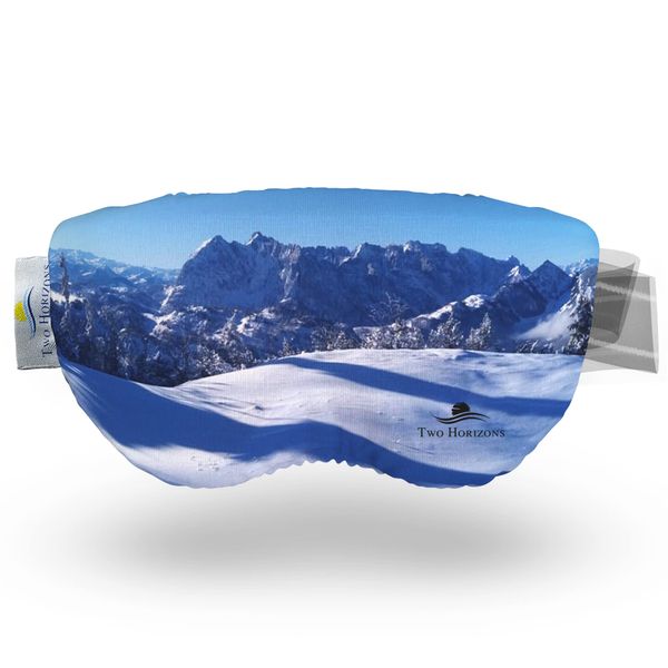 Two Horizons Skibrillen Schutz Überzug | Schützt vor Kratzern | Mikrofaser Brillen Putztuch | Style with Smile | Skibrille Schutzhülle | Ski Goggle Cover | Skibrillenschutz Überzug