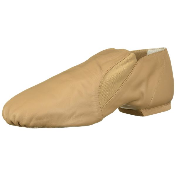 Bloch womens Elasta Bootie dance shoes, Tan, 7 US