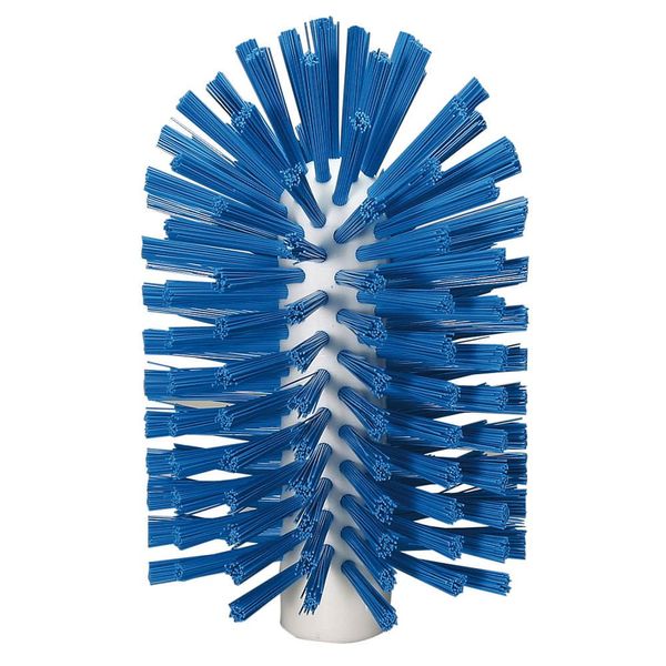 Vikan Tube Brush - Head Only - 4X6-1/2" - Blue - Blue
