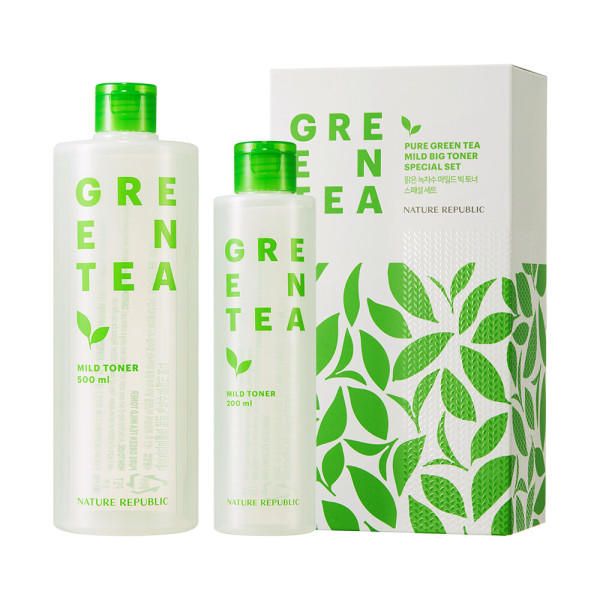 Clear Green Tea Water Mild Big Toner Special Set