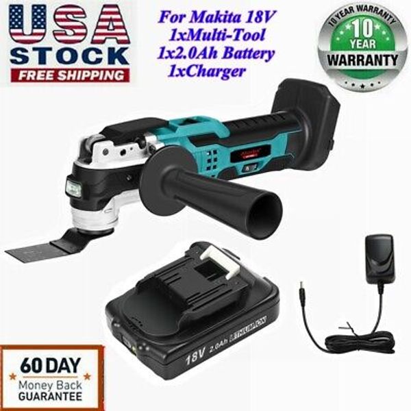 NEW For Makita XMT03Z 18V LXT Brushless Oscillating Multi-Tool +Battery/Charger