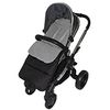 Footmuff/Cosy Toes Compatible with iCandy Peach Pushchair Dolphin Grey