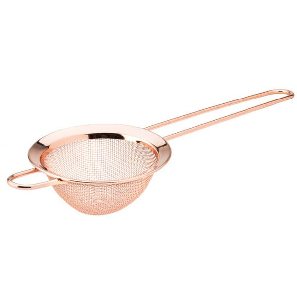 Utopia Copper Fine Mesh Strainer - Barware, Cocktail Equipment, Cocktail Strainer