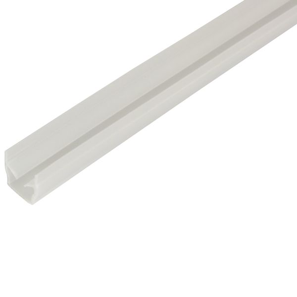 Abdeck- und Einfassprofil Nut 8 - Typ I - farblos transparent natur, 1 m