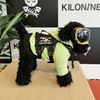 KILONINER JOLLY ROGER PATCH Patch, Military Patch, For Pets, Dogs, Cats, Stylish, Cute, Black/White, S