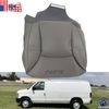 For 2000-2008 Ford E150 E250 E350 Van Driver Bottom Seat Cover Gray