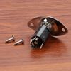 Hapihom Guitar Stereo Plugs, Electric Guitar Endpin Jack Socket Connector Guitar Socket Plug Endpin Plug Guitar Replacement