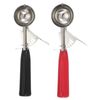 sourcing map 2 Pcs Cookie Scoops, Ice Cream Scoop with Trigger for Baking Cookie Dough Rice Pudding Kitchen Gadget, Black, Red
