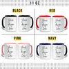 Make Your Mark Design Fun Makeup Addict Red Lipstick Graphic - Accent Mug