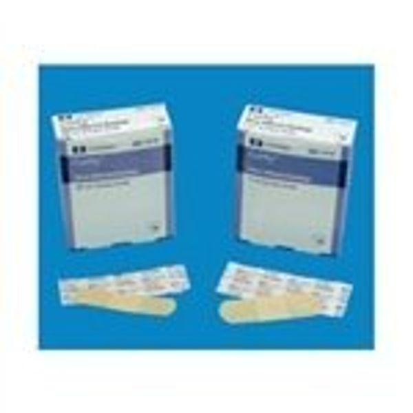 Kendall Curity Adhesive Bandage Sheer Strips - 3/4 X 3 Inch Rectangle