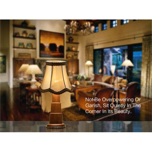 Fuloon Modern European Style Droplight Wall Lamp Candle Chandelier Lamp Shade 6 pcs Set (Golden)