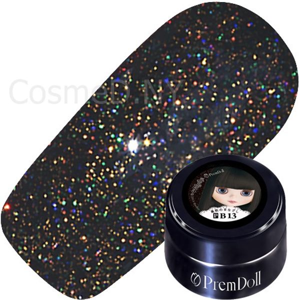 PREGEL Prigel Prim Doll Blythe Collaboration Gel Nail Color Gel 3g B13 Black Panther Gaze Yu-Packet