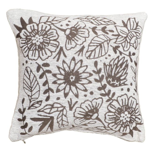 KI Japan 167242 Curran Cushion Cover Flower IV 17.7 x 17.7 inches (45 x 45 cm)