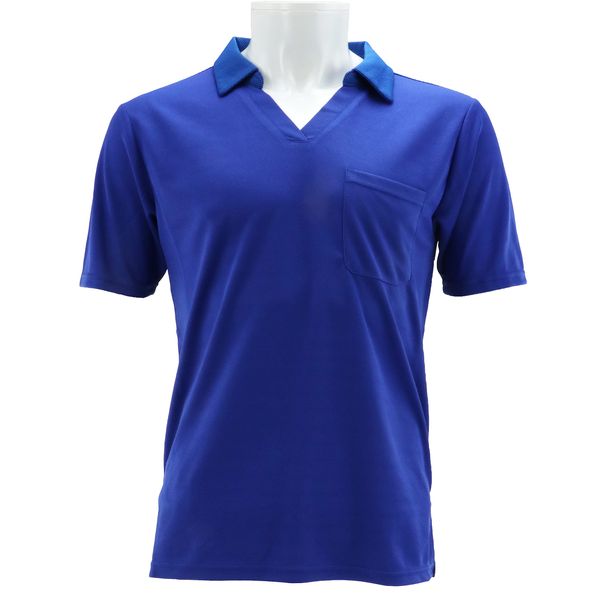 SK11 ONE UP ASSIST GOODS Cool Skipper Polo Shirt, Blue, Heatstroke Prevention 5050 BLU-L