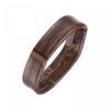 sourcing map 4 Pcs PU Leather Loops Replacement Retaining Ring Keeper for 19mm Width Watch Band, Dark Brown