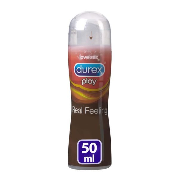 Durex Real Feel Lube Pleasure Gel Silicone Lubricant 50ml DISCREET