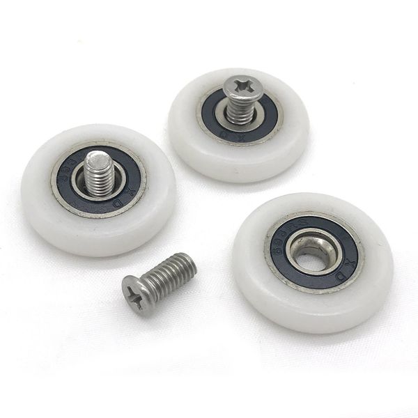 8 x Shower Door Rollers 25mm