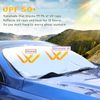 6pc Foldable Car Front Rear side Window Windshield Sun Shade Shield Cover Visor