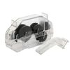 Bicycle Chain Cleaning Tool with Rotating Brushes, Clear Plastic Housing CA158