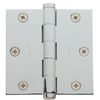 Baldwin 1035260I Square Mortise Hinge, Bright Chrome