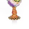 QIFU Hand Painted Easter Egg Decorative Enamel Trinket Box(QF1486)