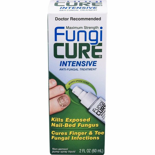 FungiCure Intensive Anti-Fungal Treatment Pump Spray Liquid Max Strength 2 oz