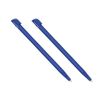 2x Blue Replacement Touch Screen Stylus Pens, Compatible with Nintendo 2DS consoles (Flat version)
