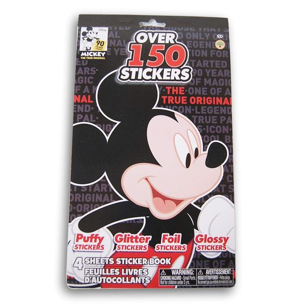 Sticker Collection Mickey Mouse Pad - Includes Over 150 Stickers