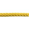 12mm Yellow Polypropylene Braided Poly Rope Cord x 45 Metre Strong String