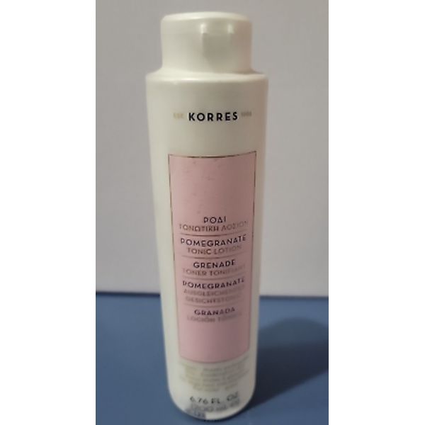 KORRES Pomegranate Tonic Hydrating Toner Lotion Makeup Remover 6.76 FL OZ sealed