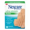 Nexcare Comfort Flexible Fabric Bandage, Assorted Sizes, 30 Count