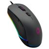 GameMax Strike RGB Gaming Mouse Wired, 6D Optical, 7 Buttons, 2000 DPI Adjustable, Comfortable Grip, Ergonomically designed with LED Button | Black