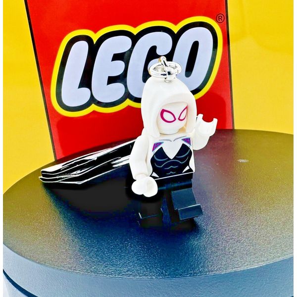 Lego Spider-man Minifigure Keychain 854292 Ghost-Spider