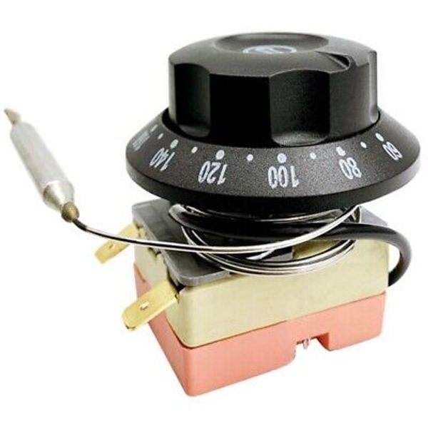 Electric Oven Thermostat Adjustable Temperature Controller Switch 60-200?? 2 Pin