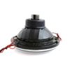 7" Split Red Halo Ring Angel Eye 6K 20/40w LED Motorcycle Headlight Bulb Single