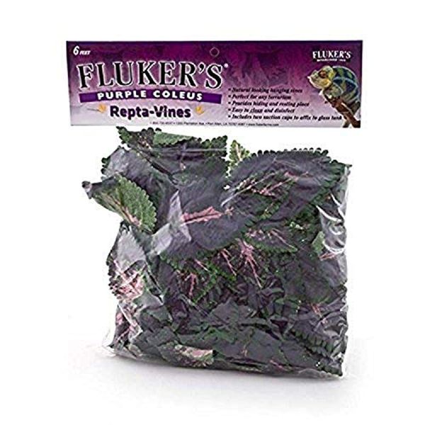 Fluker's Repta Vines for Reptiles and Amphibians Terrariums - Purple Coleus