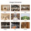 WiFi 4MP Wireless Solar Power PTZ IP Camera Security 8X Zoom Two-Way Audio