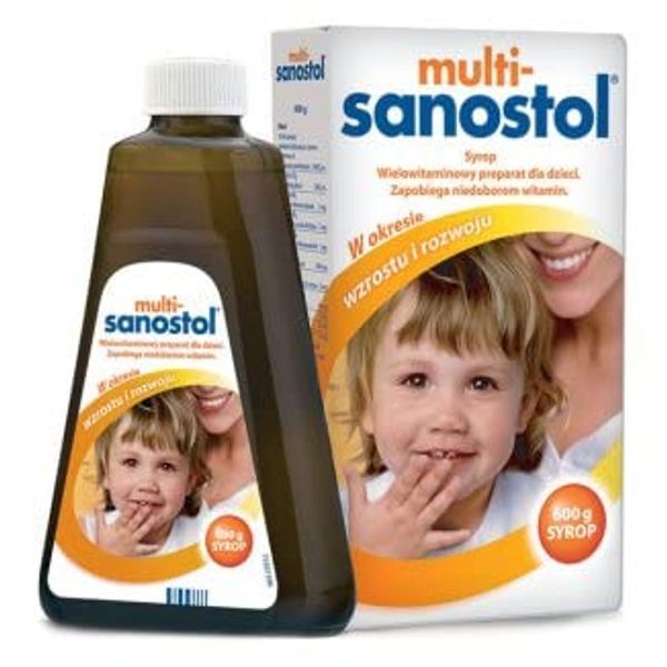Multi-Sanostol Syrup – for Children’s from The 12th Month – 600g