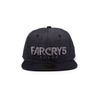 Bioworld EU FAR CRY 5 Embroidered Logo Denim Snapback Baseball Cap Black, One Size