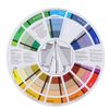 Color Wheel, Color Mixing Tutorial 3 Pieces Tattoo Color Wheel Color Mixing Board Circular Colors for Chromatic Guide Tattoo Accessories for Makeup Blending Board Chart Color Mixed Guide Mix Colours
