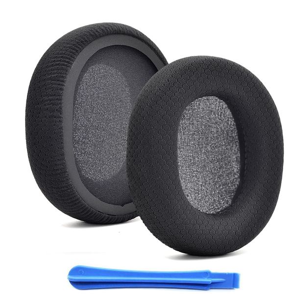 Headphone Ear Pads Cushions for SteelSeries Arctis 3 Arctis 5 Arctis 7 Arctis 9 Arctis 9X Arctis PRO Gaming Headset Replacement Earpads ear cups with Noise Isolation Foam